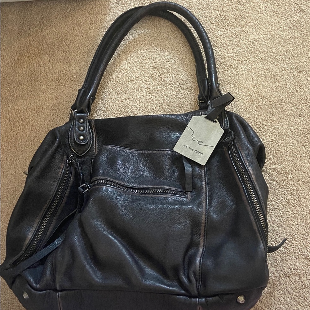 We the Free Emerson Tote in the color “Coal” - Picture 11 of 16